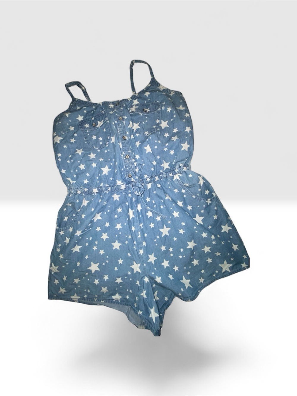 * American-rag Women's XL  Blue Playsuit-romper